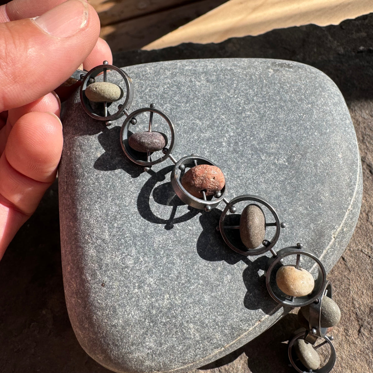 Beach good Pebble Bracelet