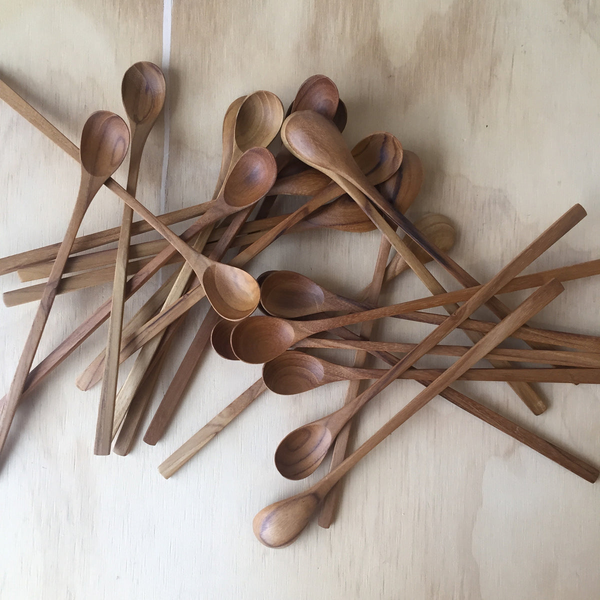 Teak Stirrer Spoon – Long – Upstate MN