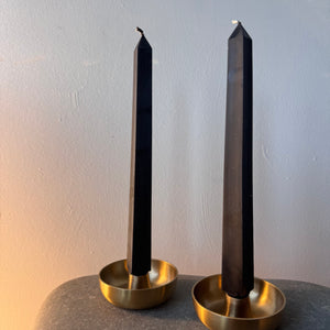 12" Square Church Beeswax Taper Candles