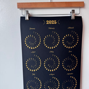 2025 Many Moons Calendar by Margins