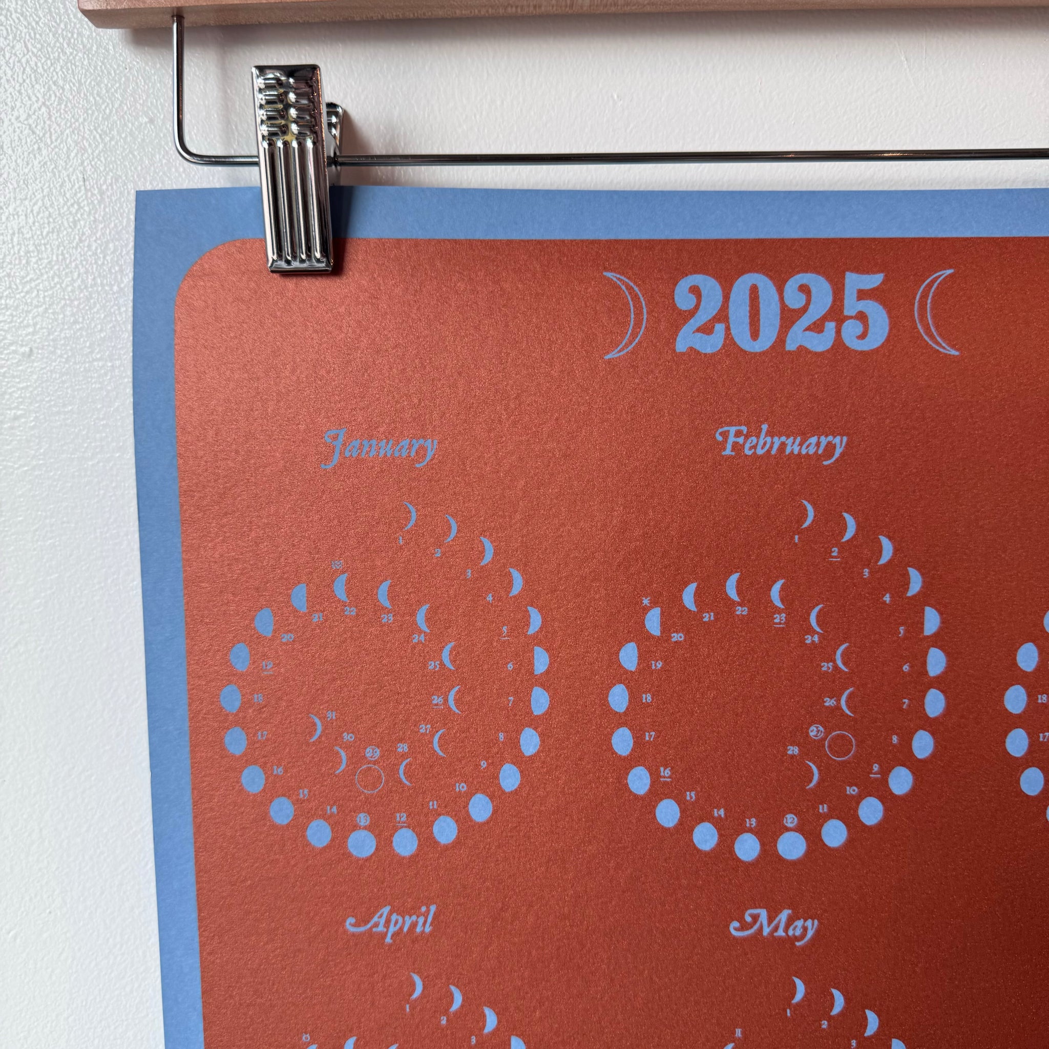 2025 Many Moons Calendar by Margins