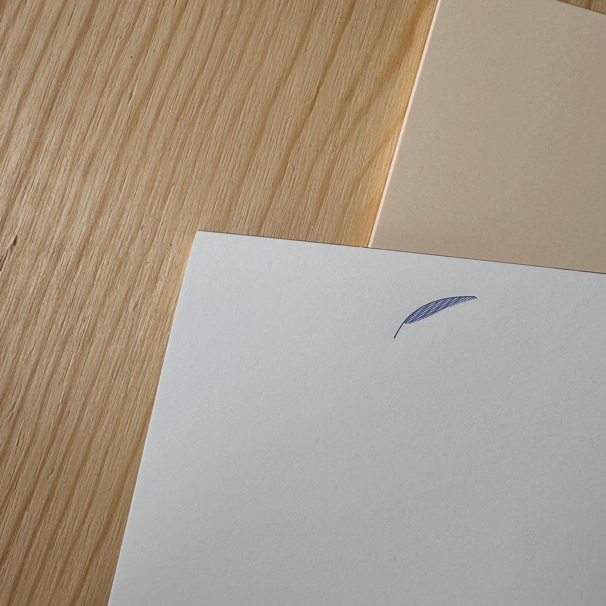 A5 Quill Letter Notepad by Le Typographe