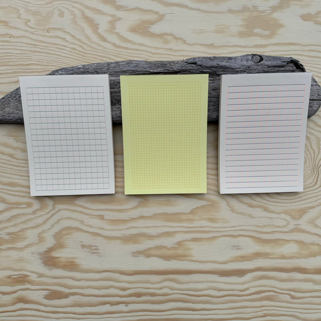 A5 Squared Notepad by Le Typographe