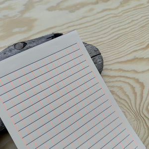 A5 Squared Notepad by Le Typographe