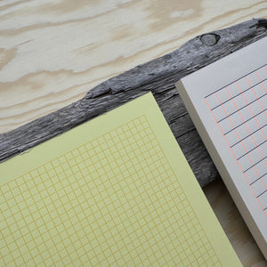 A5 Squared Notepad by Le Typographe