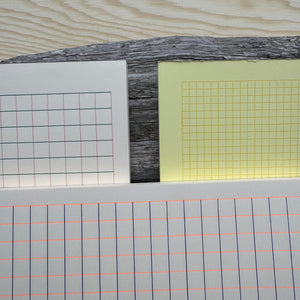 A5 Squared Notepad by Le Typographe