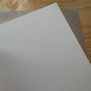 A5+ Hard Cover Notebook Dotted Pages by Le Typographe