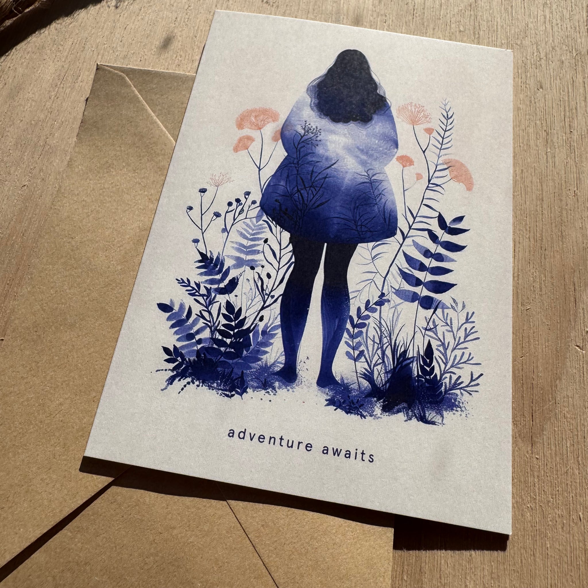 Adventure Awaits Card by Botanopia