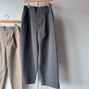 Birkin Weather Cloth Wide Straight Pants by Sarahwear