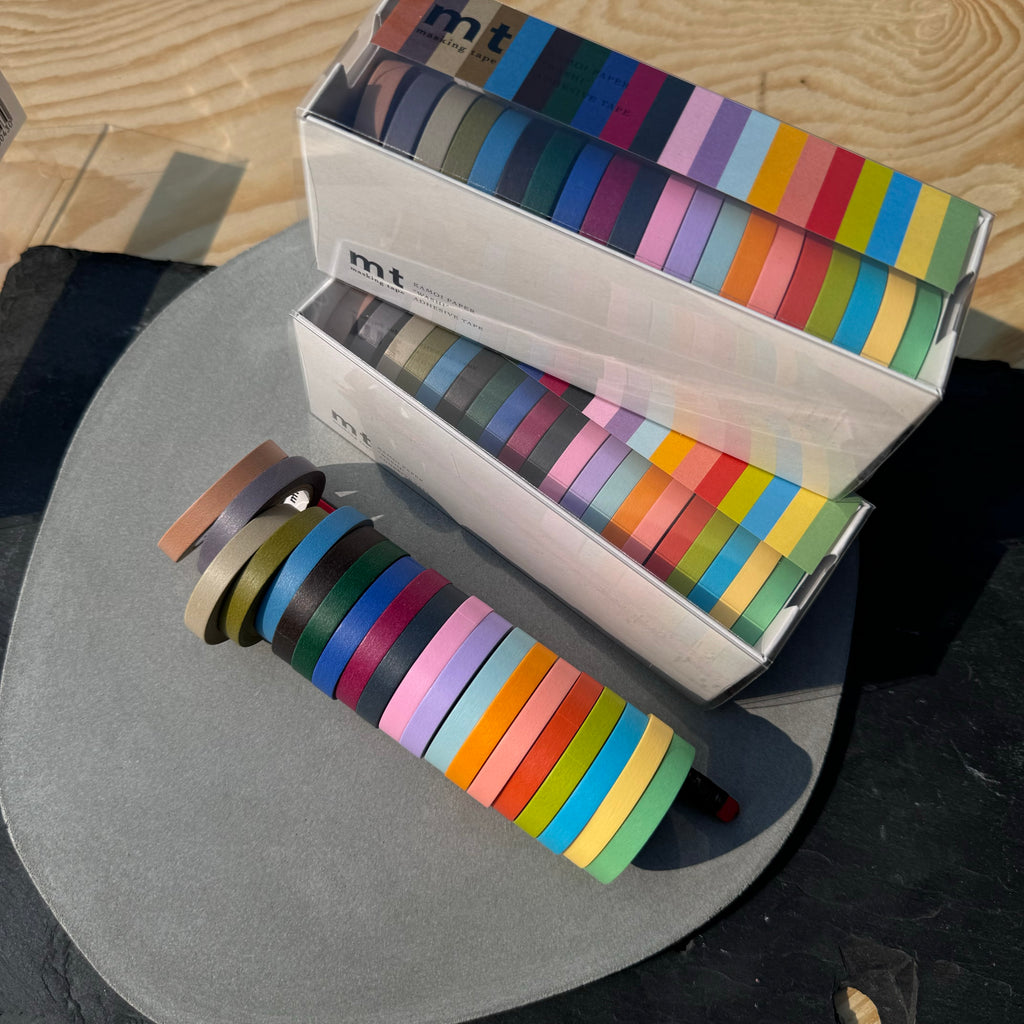 Boxed set of Washi Tape (20 Bolder Colors)