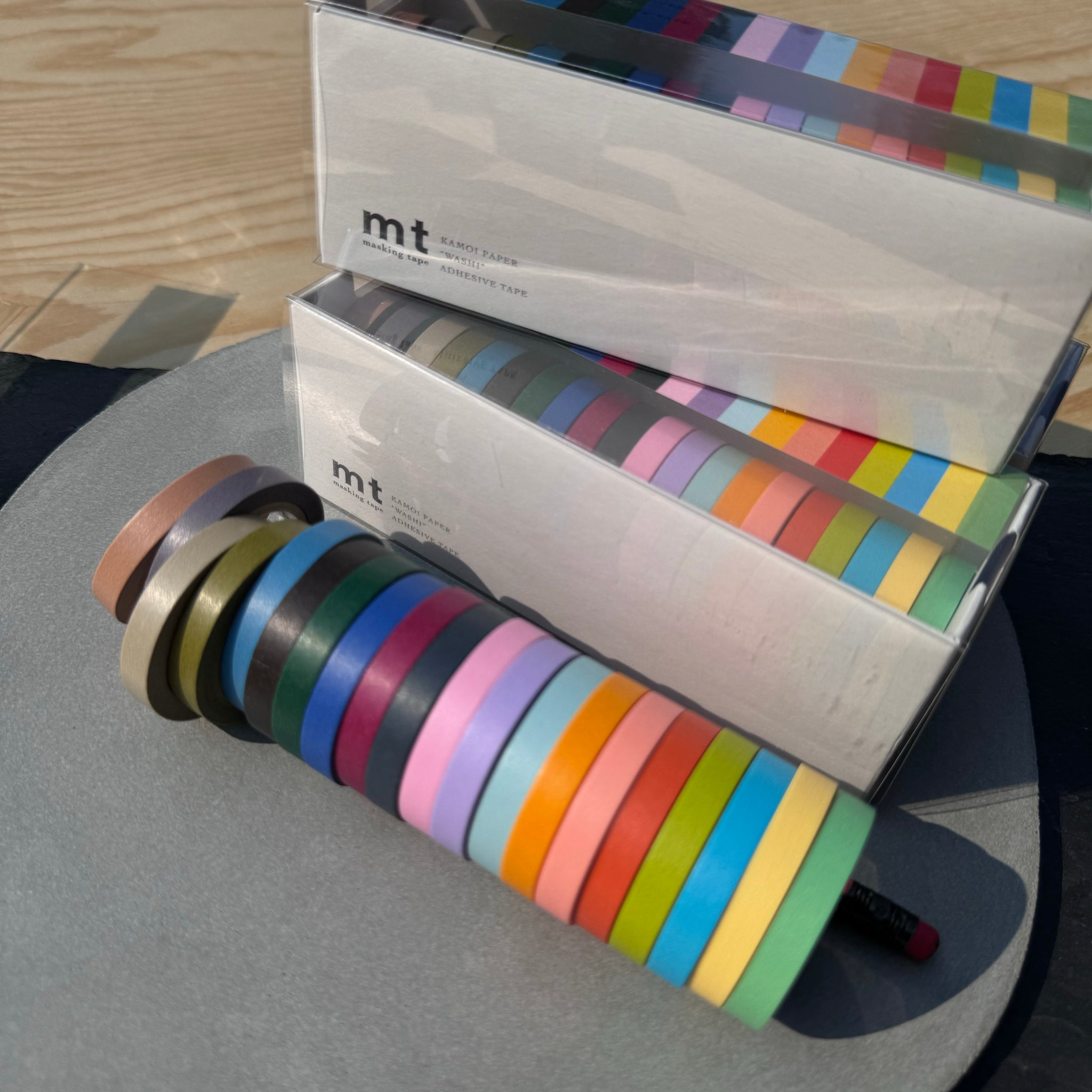 Boxed set of Washi Tape (20 Bolder Colors)