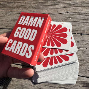 Damn Good Playing Cards by The Art of Play