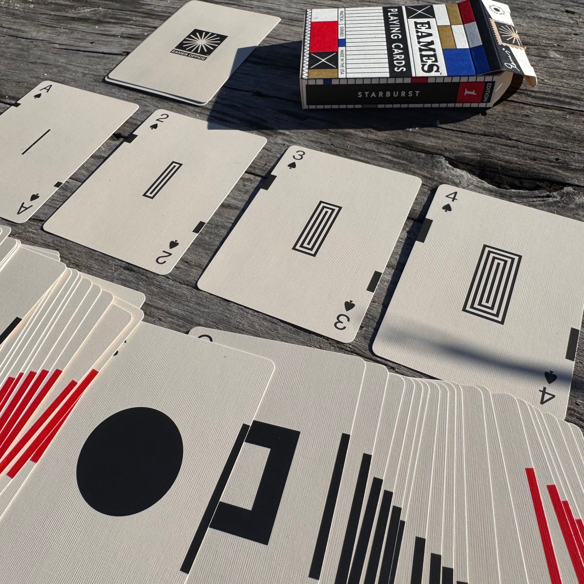 Eames Starburst Playing Cards by The Art of Play