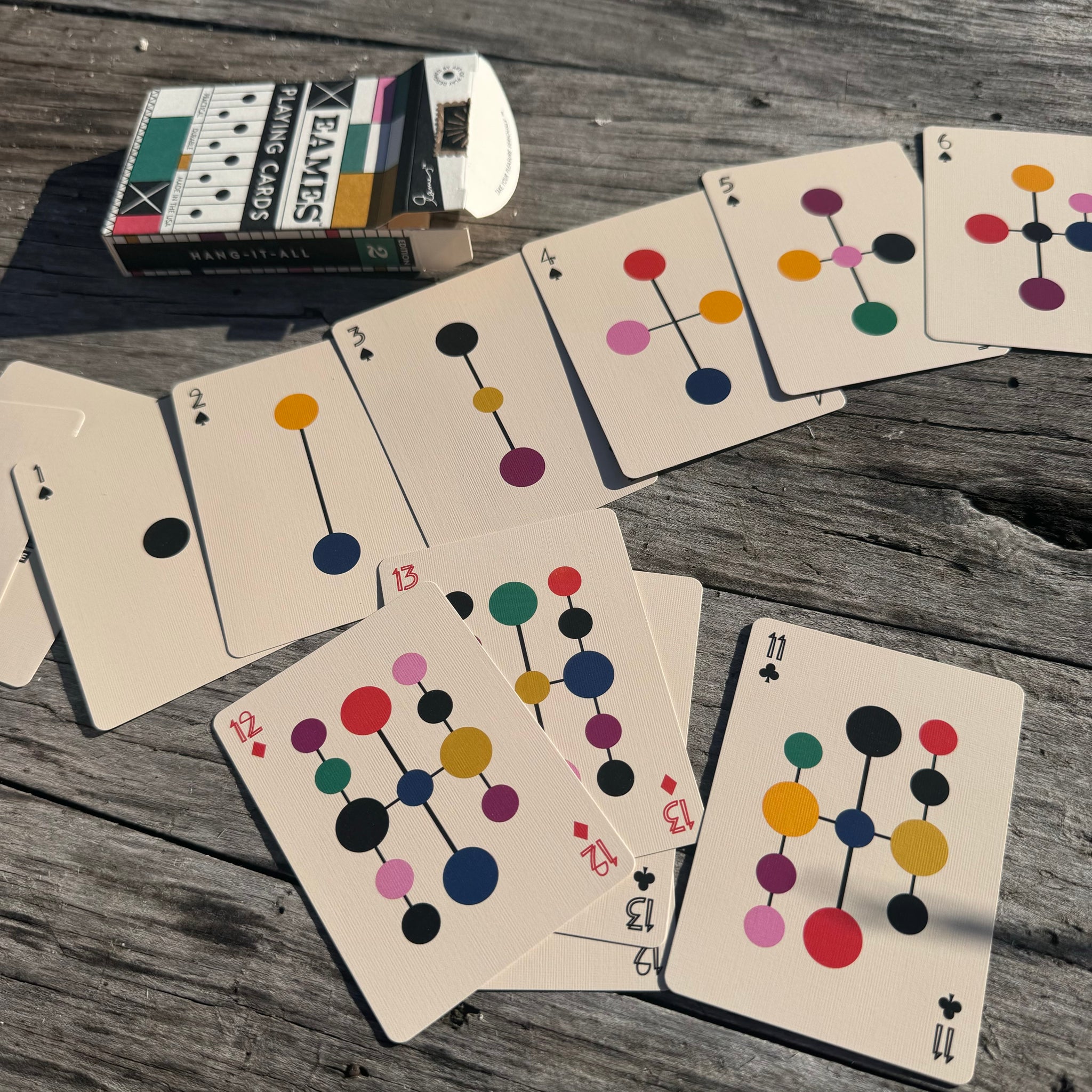 Eames Hang-it-all Playing Cards by The Art of Play