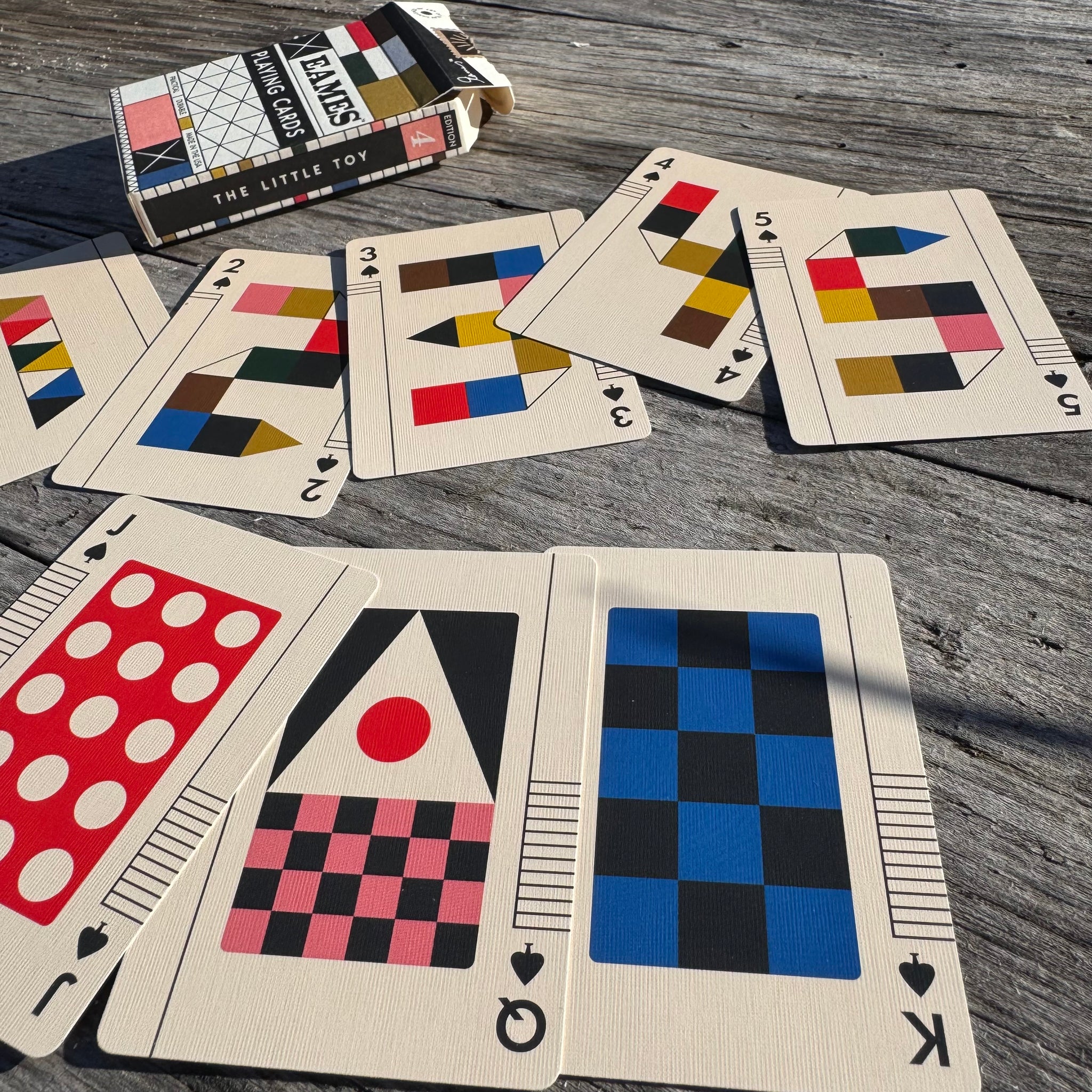 Eames The Little Toy Playing Cards by The Art of Play