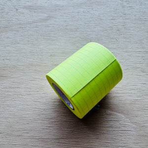 Fluo Yellow Memo Roll Washi Tape