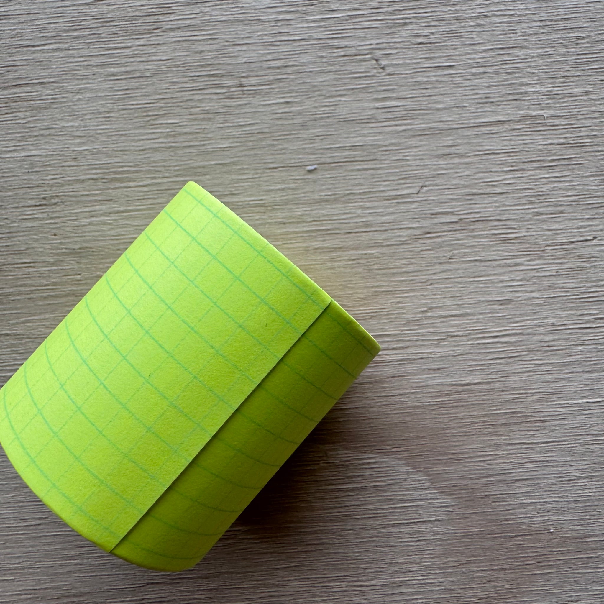 Fluo Yellow Memo Roll Washi Tape