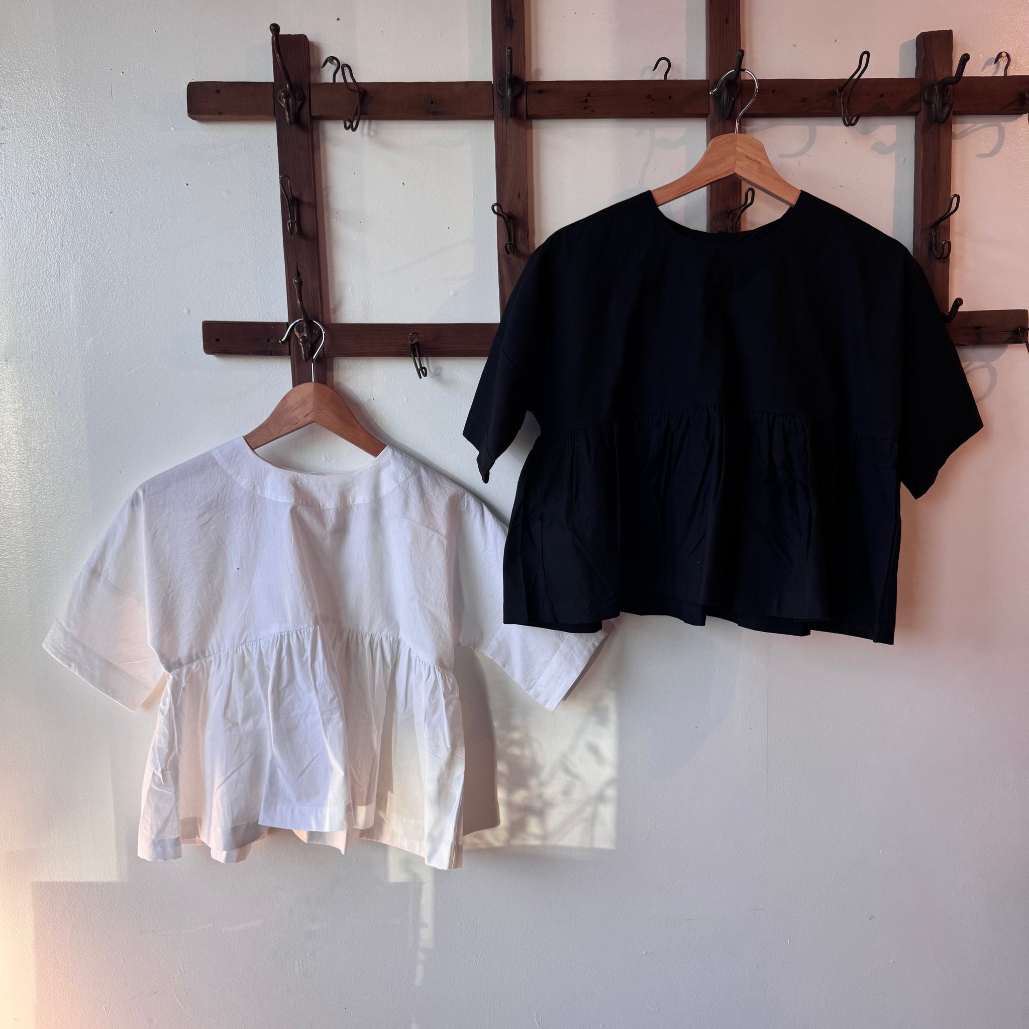 Boxy Ruffle Blouse by Mulxiply