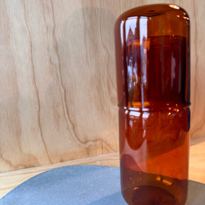 Amber Glass Carafe by GRY MATTR