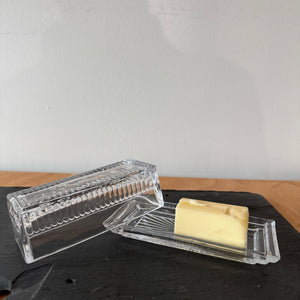 Glass Butter Dish