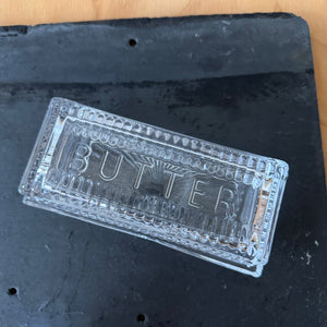 Glass Butter Dish