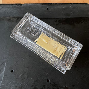 Glass Butter Dish