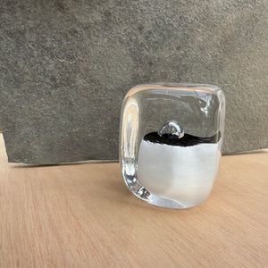 Glass Paperweight by Le Typographe