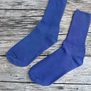 Hand Dyed Cotton Socks in New Tones by Scarfshop