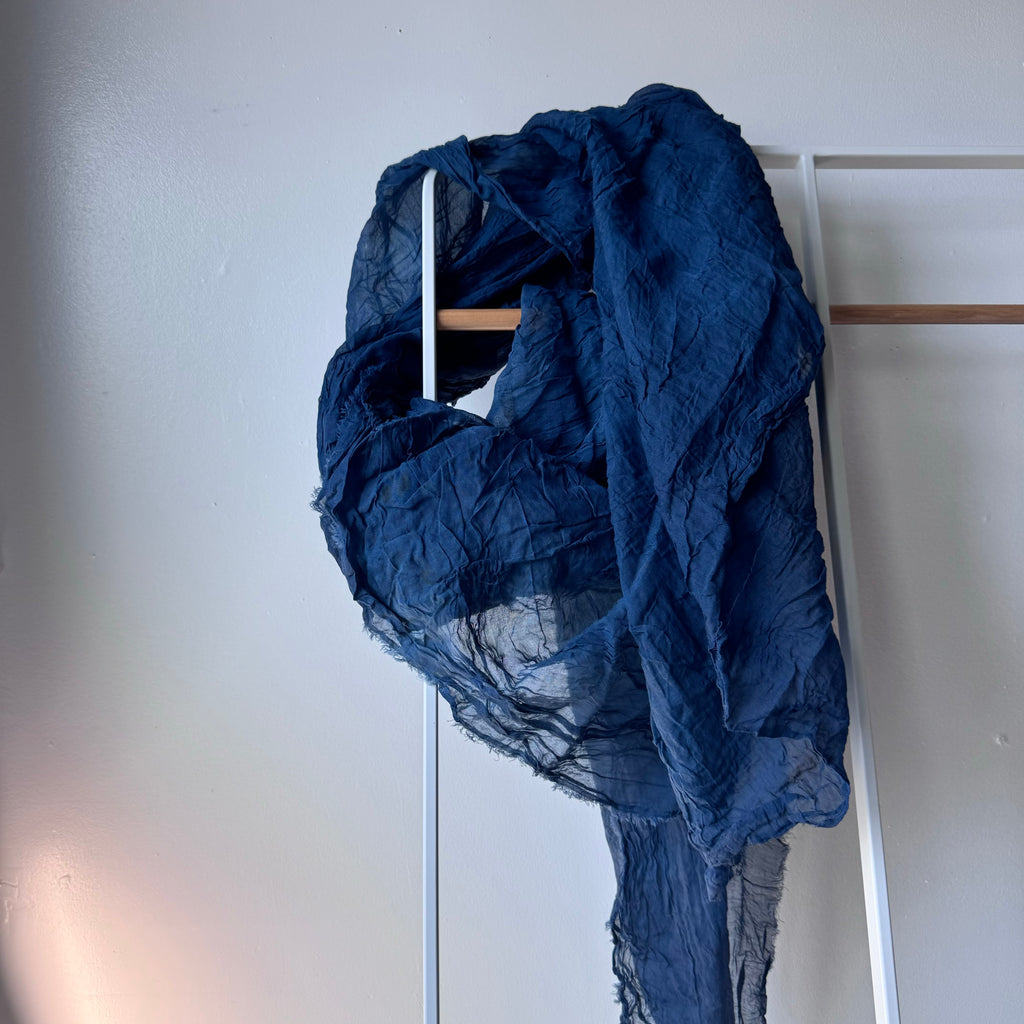 Organic Cotton Scarf in Storm by Scarfshop