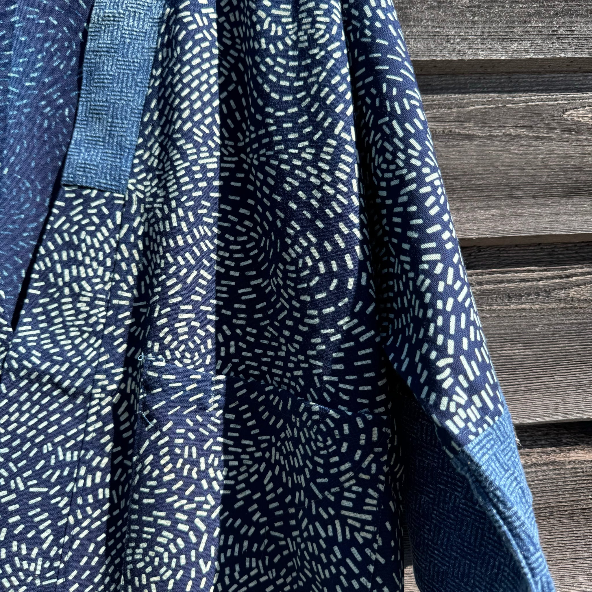 Indigo Happy Kimono 13 by Belle Waera