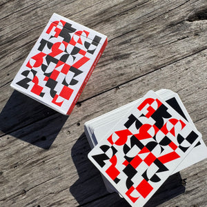 Just Type Playing Cards by The Art of Play