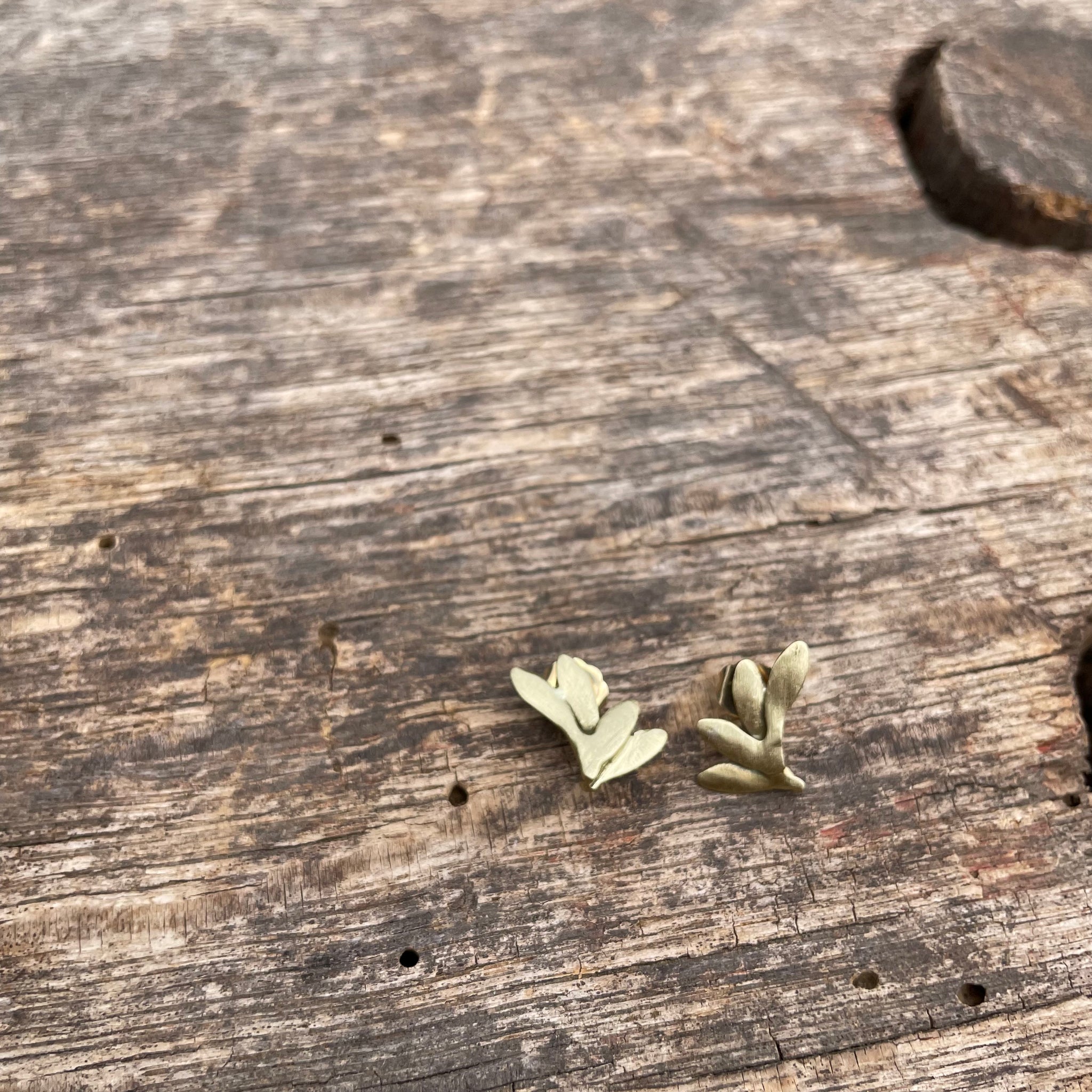 Little Wings Post Earrings by Blackwing Metals