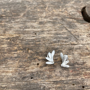 Little Wings Post Earrings by Blackwing Metals