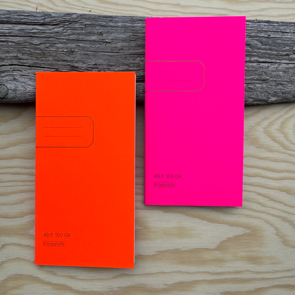 Long Softcover Notebook by Le Typographe