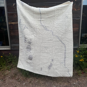 Minneapolis Quilt in White by Haptic Lab