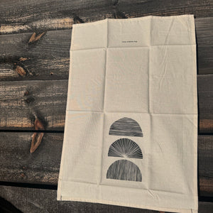 Trio Arches Tea Towel by The Modern Bloc