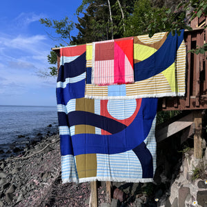 Vision Cotton Beach Towel by Mapoesie