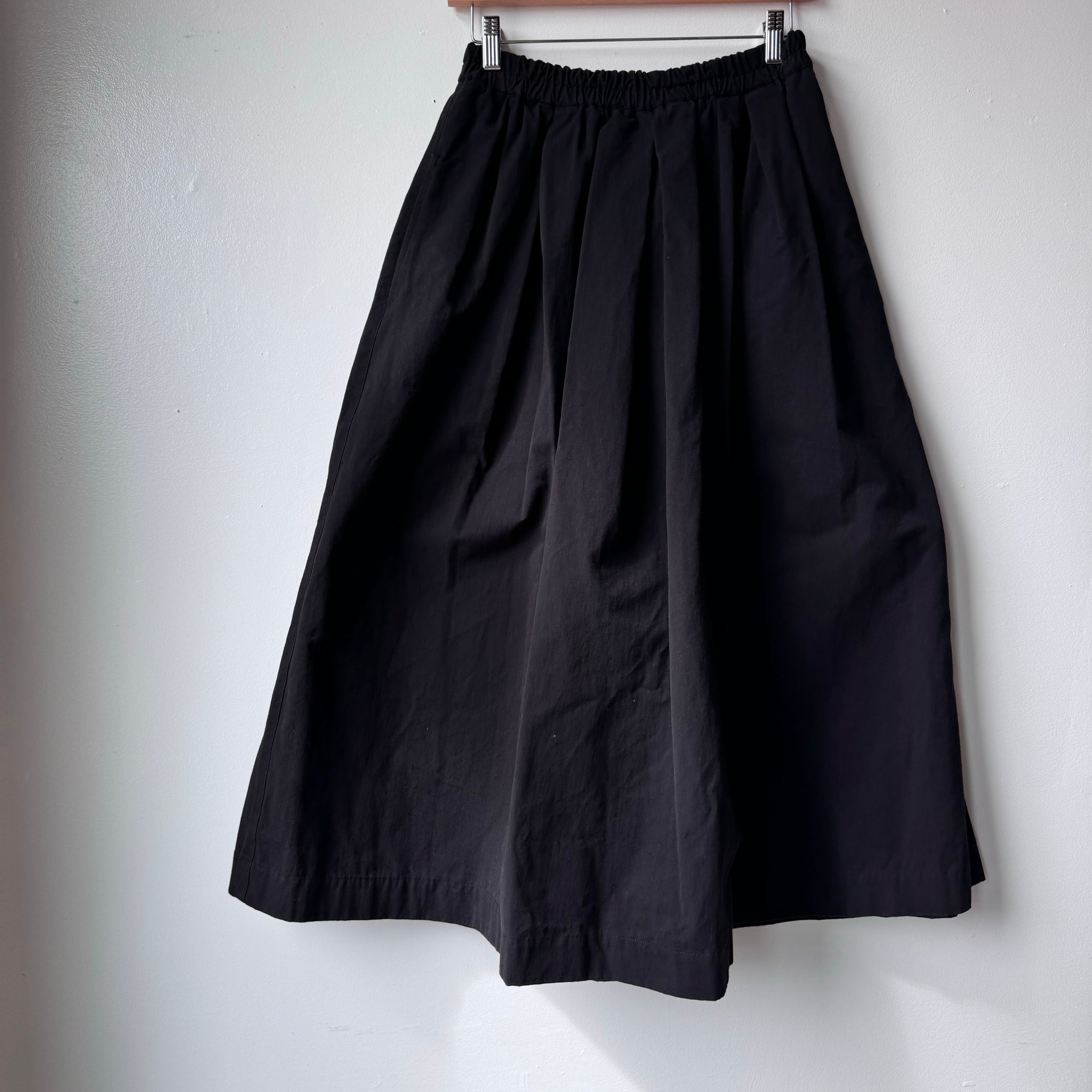 Weather Cloth Box Tuck Skirt, Long by Sarahwear