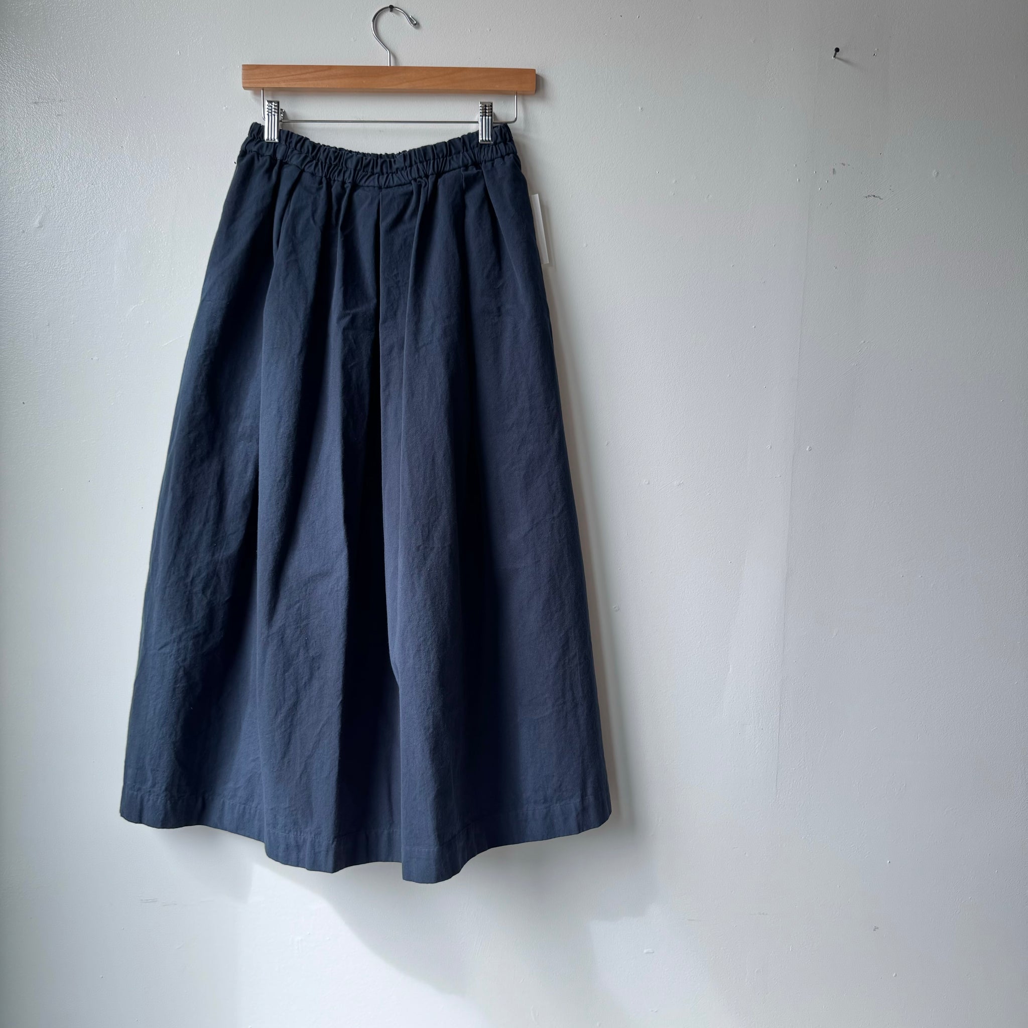 Weather Cloth Box Tuck Skirt, Long by Sarahwear