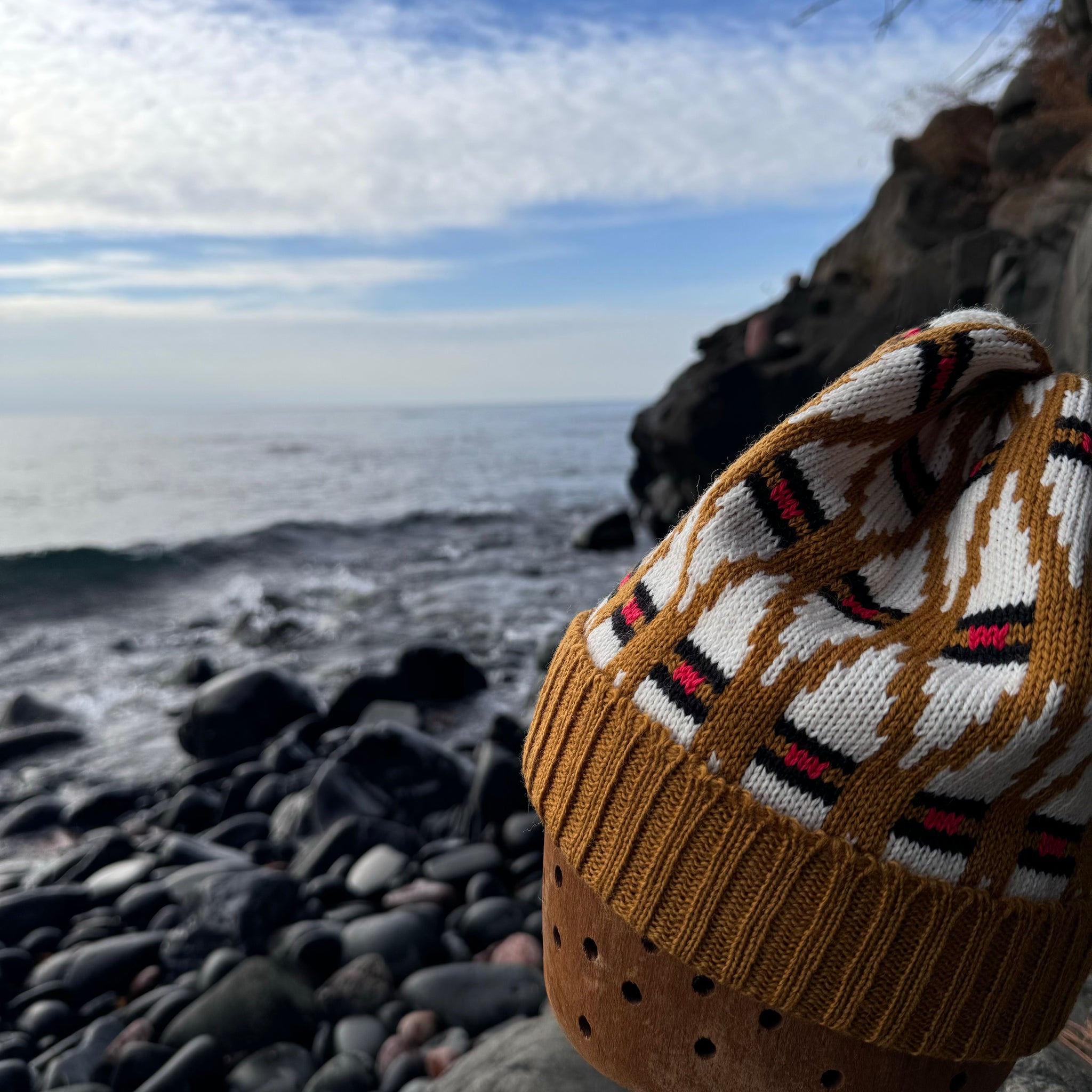 Wool Beanie Hat by Makwa Studio