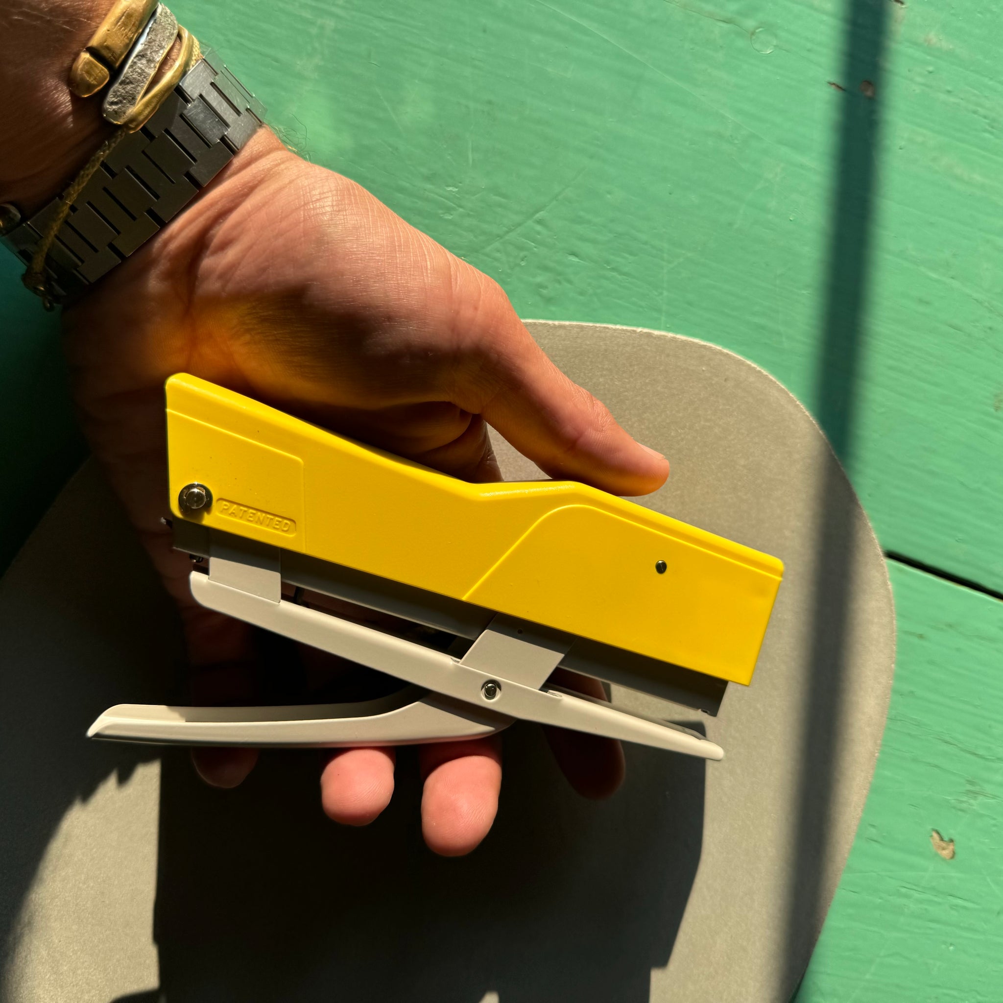 Yellow 591 Stapler