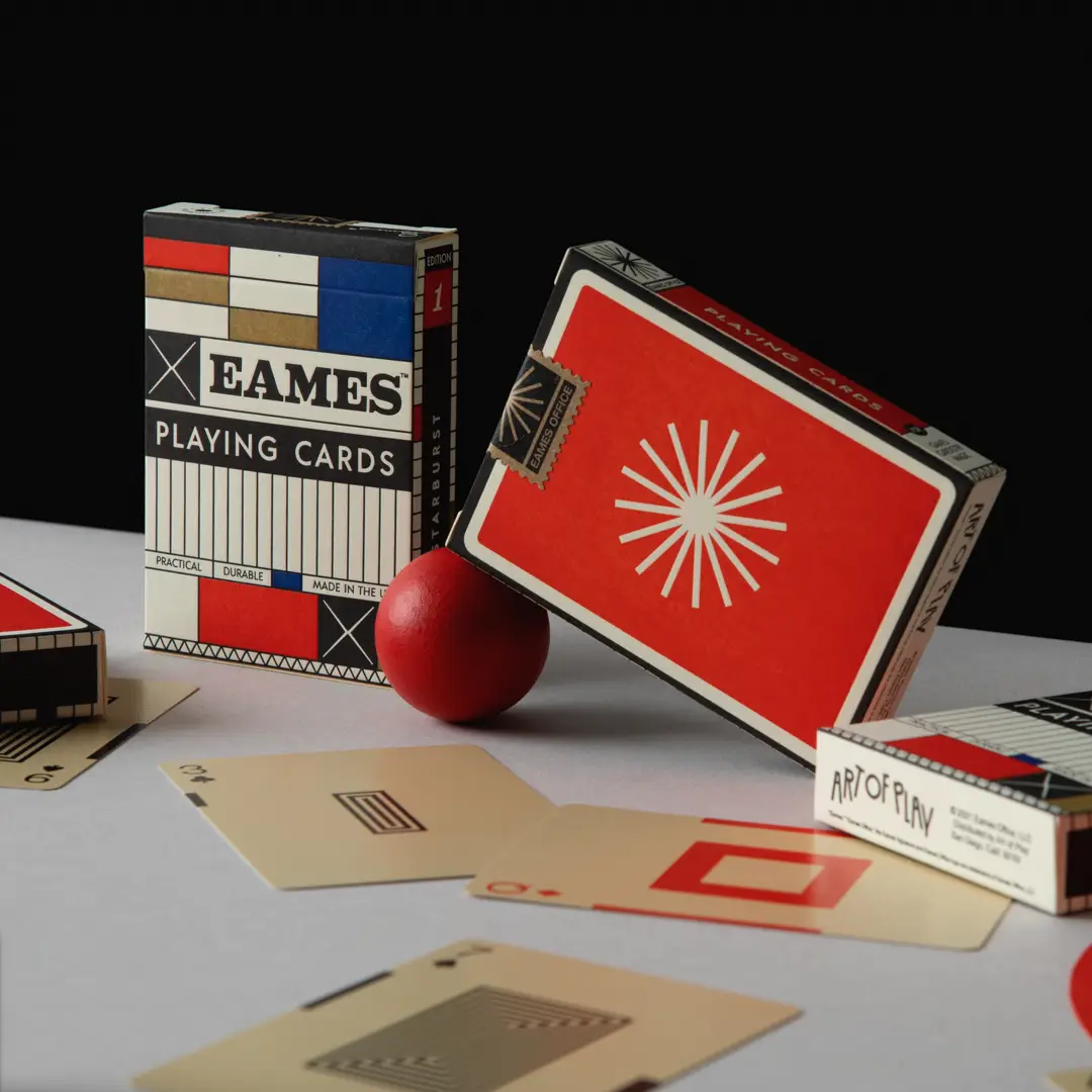 Eames Starburst Playing Cards by The Art of Play