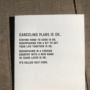 I Declare: OK Letterpress Greeting Card by Sapling Press - Upstate MN 