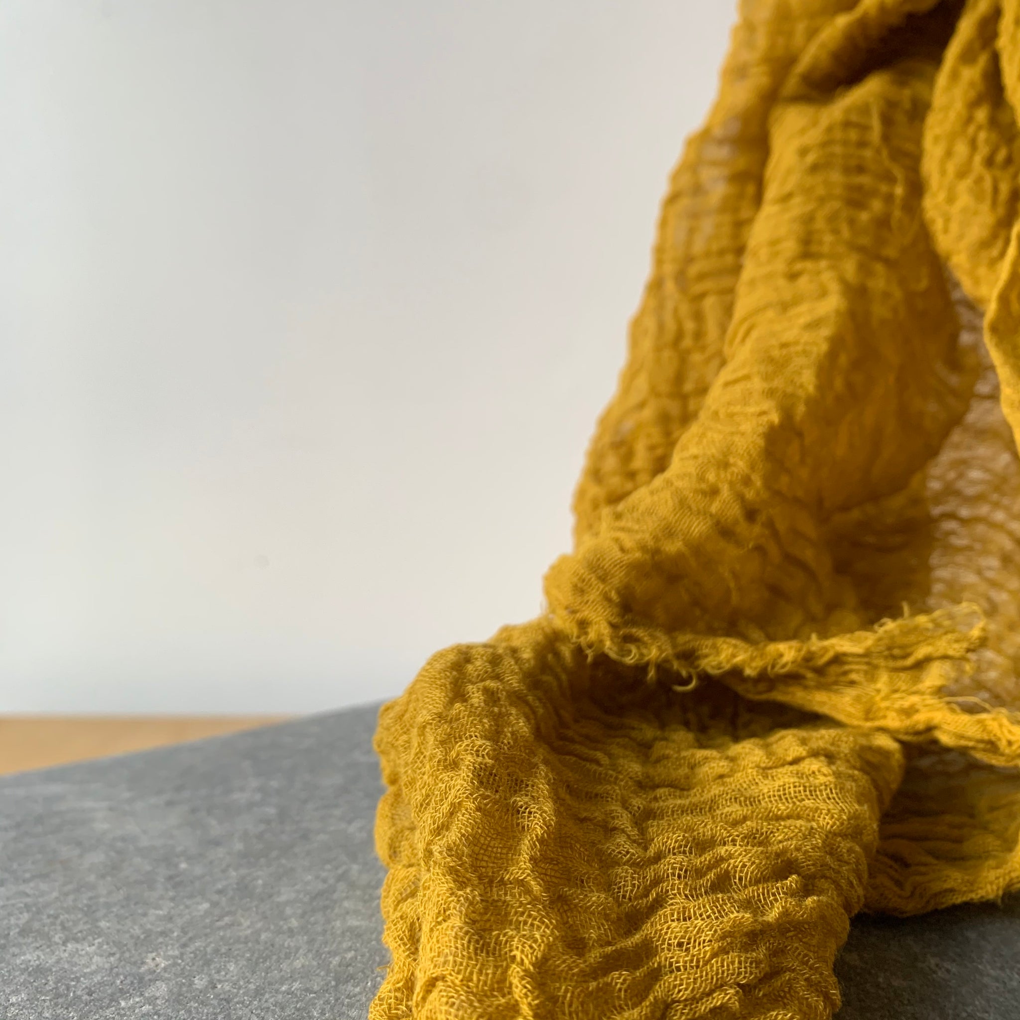 Cotton Scarf in Saffron by Scarfshop